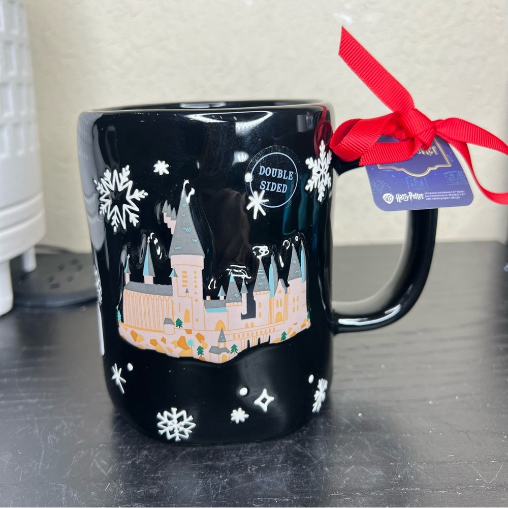 NEW Rae Dunn x Harry Potter ‘I’d Rather Stay at Hogwarts this Christmas’ Mug